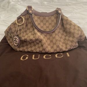 GUCCI  Monogram Sukey Tote